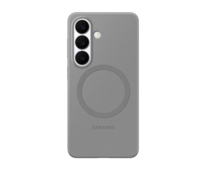 Etui do telefonów SAMSUNG Silicone Magnet do Galaxy S26+ szare